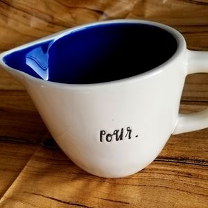 Rae Dunn Pour Blue Indigo Artisan Collection